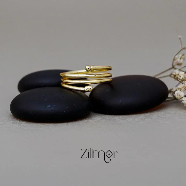 AS1011135 - Multi layer Gold Ring