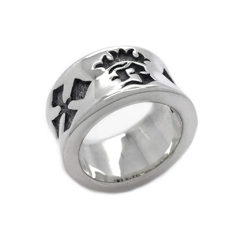 Executive "B" Crown/Cross Ring