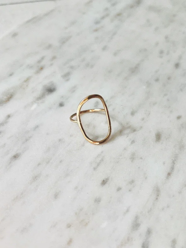 Olivia Ring, Gold Filled