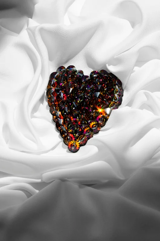 Opulent Heart Brooch