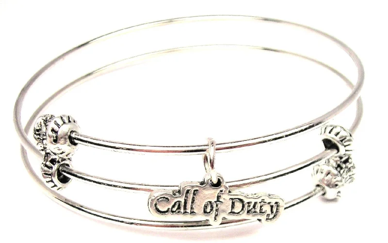 Call Of Duty Triple Style Expandable Bangle Bracelet