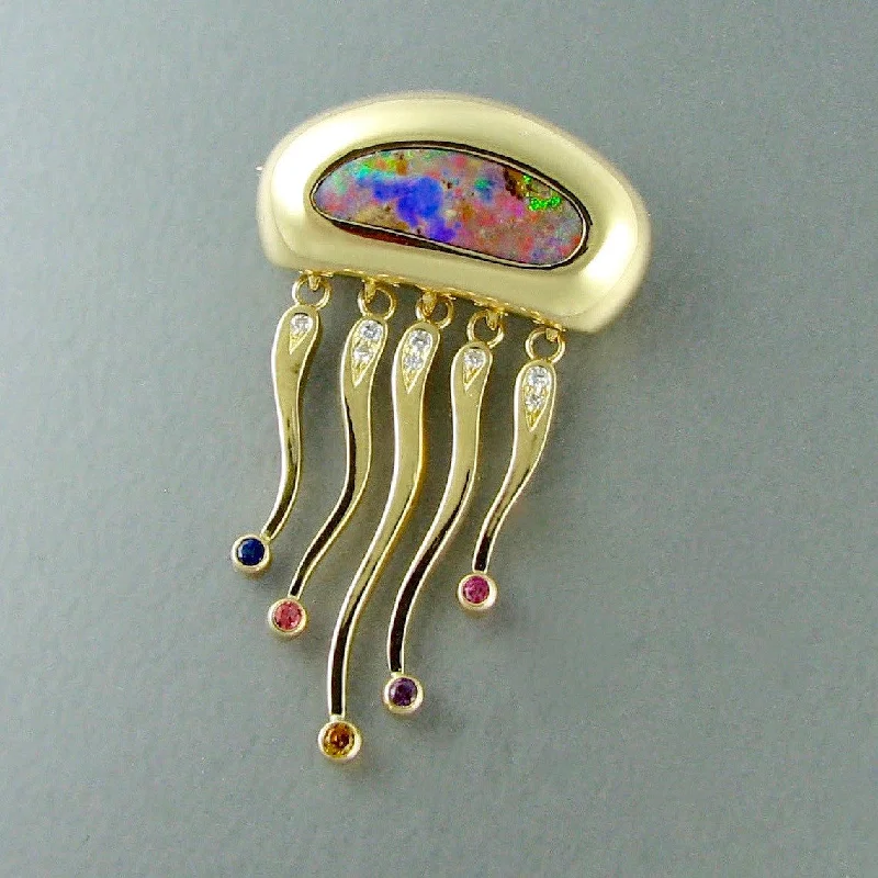 Jellyfish Brooch